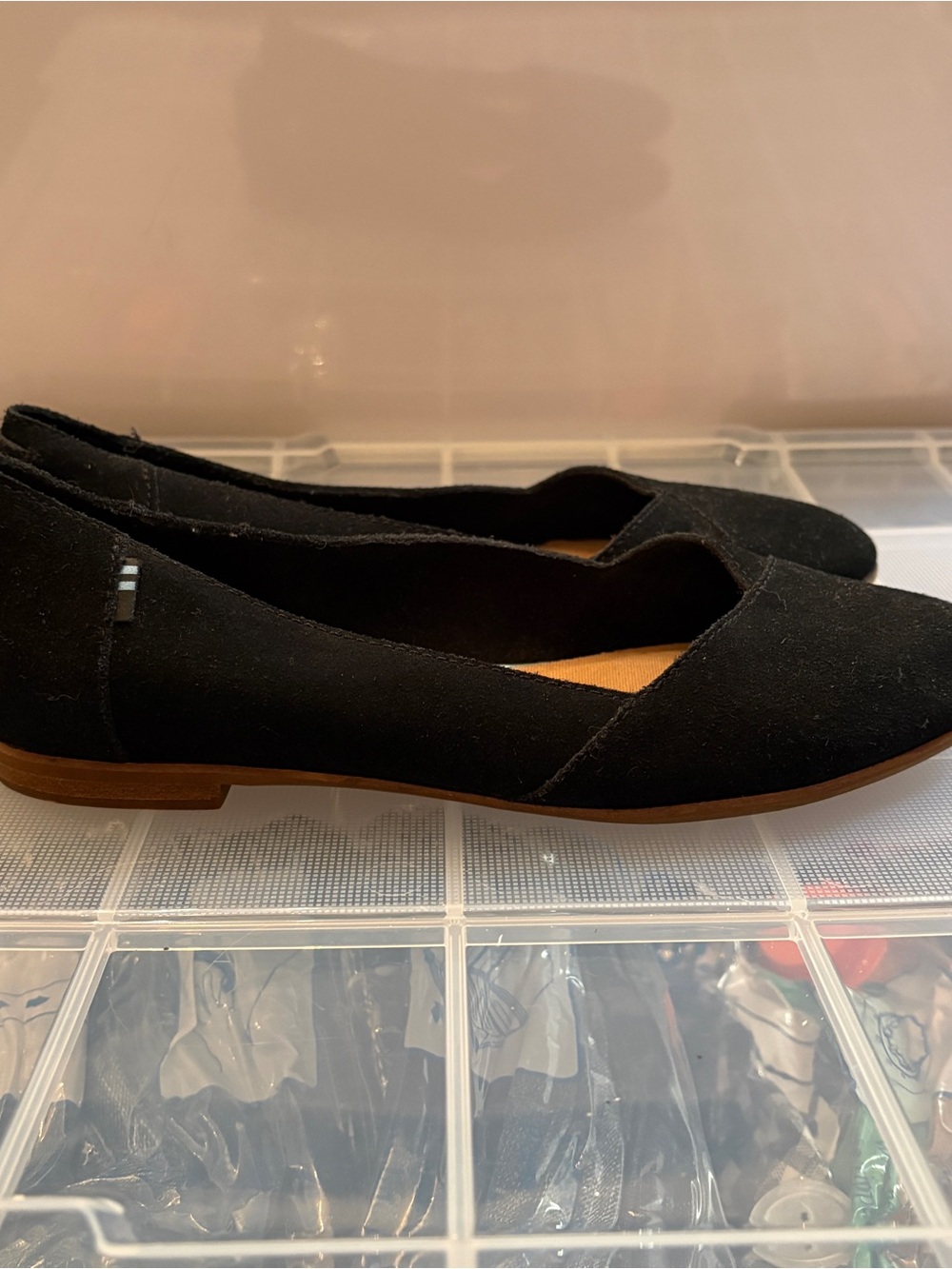 Toms Black Suede Slip-On Flats~6 1/2
0019 - Picture 3 of 7
